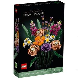 Lego Botanical Flowers and original box packaging